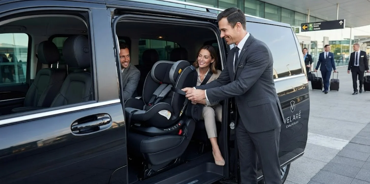 airport transfers with child seats