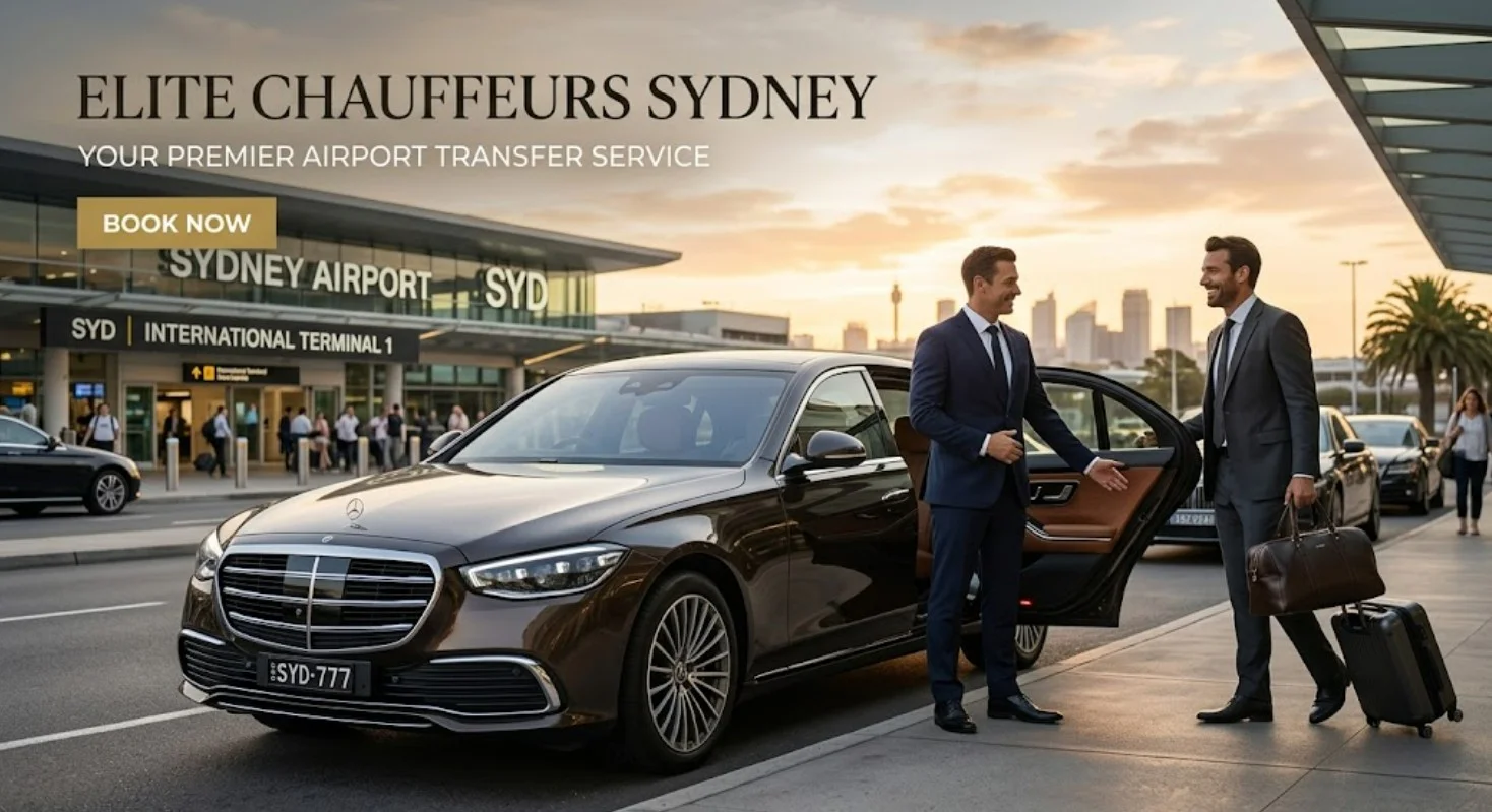 Sydney airport chauffeur pickup