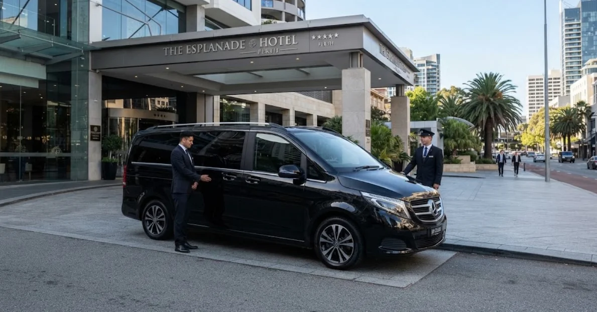 Perth Mercedes V Class Chauffeur Service